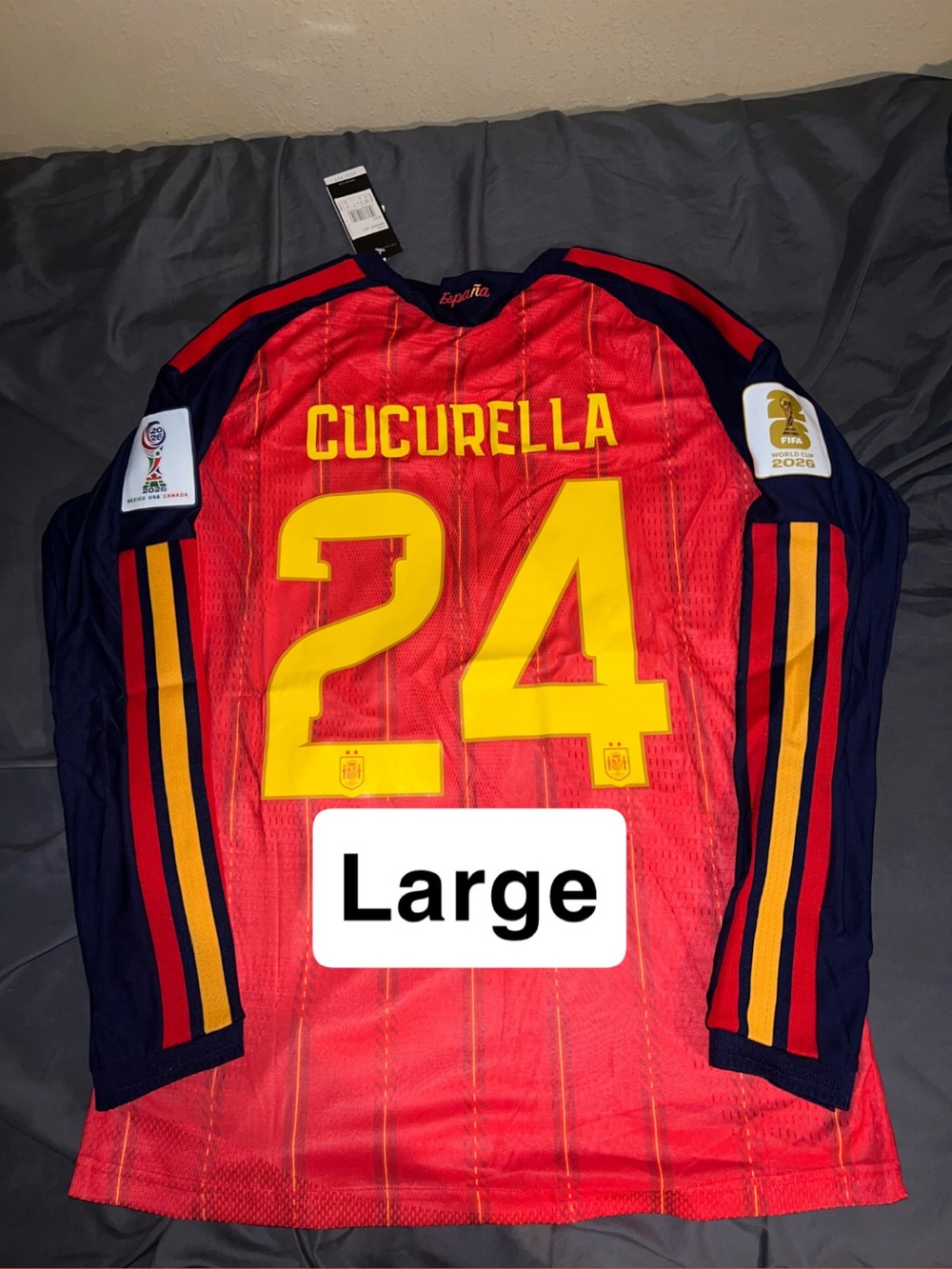 Spain soccer jersey